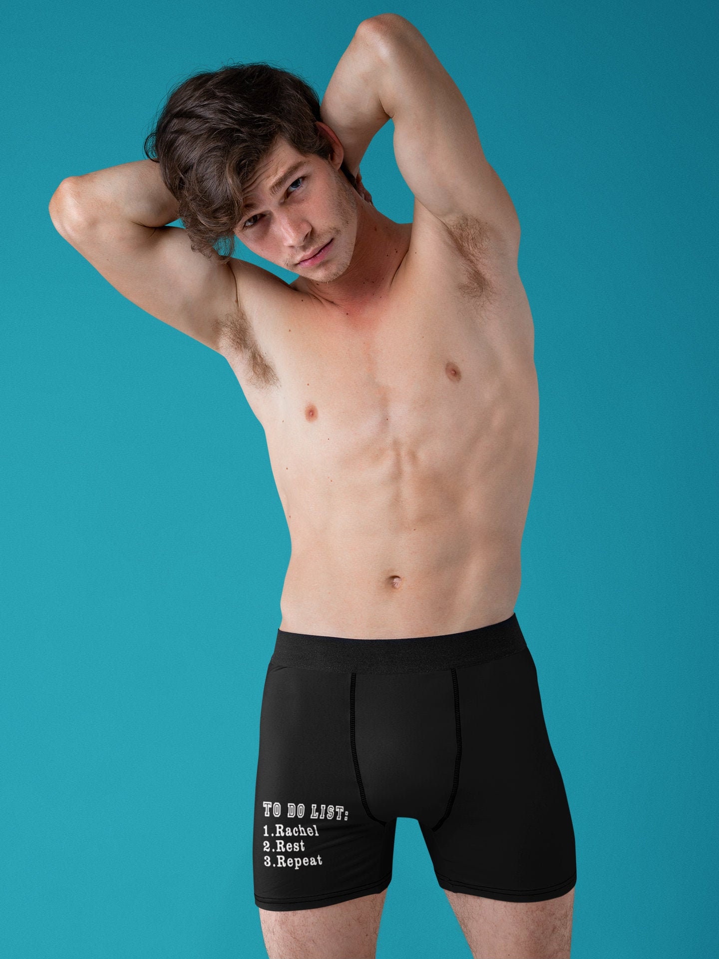 Personalized Boxer Briefs Custom Boxers to Do List Boxers Etsy