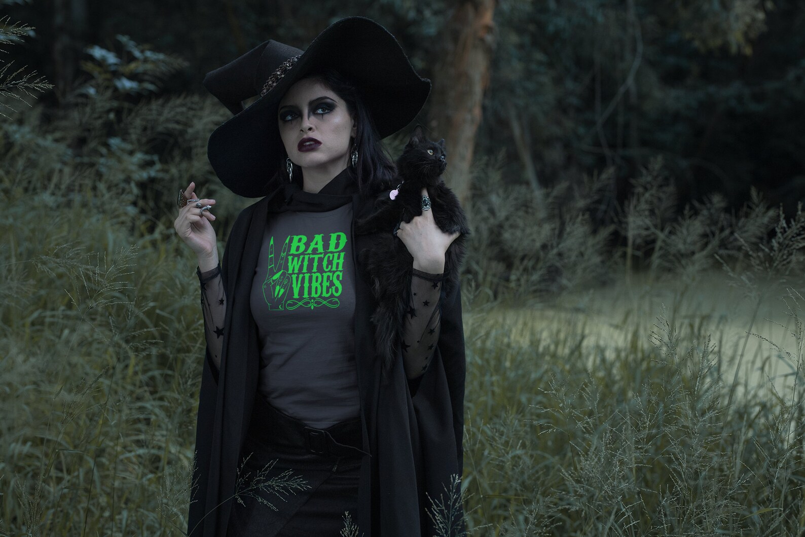 bad witch vibes shirt