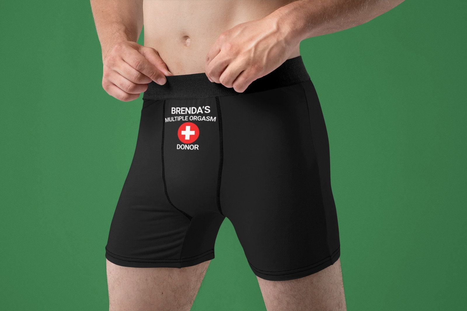 Orgasm Donor Boxers, Groom Gift Multiple Orgasm Donor, Bachelor