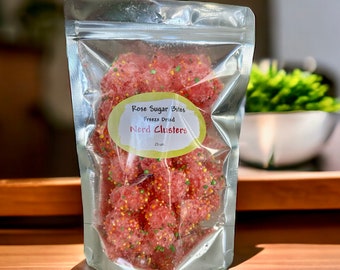 Freeze Dried Nerd Gummy Clusters, freeze dried candy