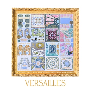 Gardens of Versailles, all the motifs