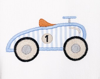 Embroidery pattern for antique car embroidery machine 1