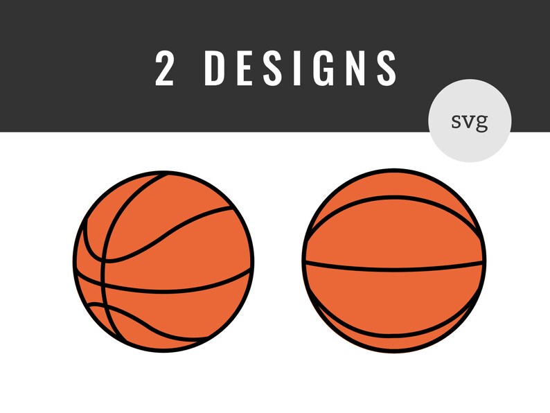 Basketball SVG for Cricut Basketball Clip Art Basketball Etsy