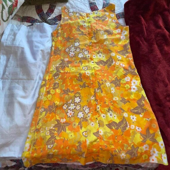 psychedelic shift dress