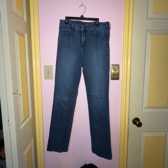Vintage Straight Leg Jeans NYDJ Not 