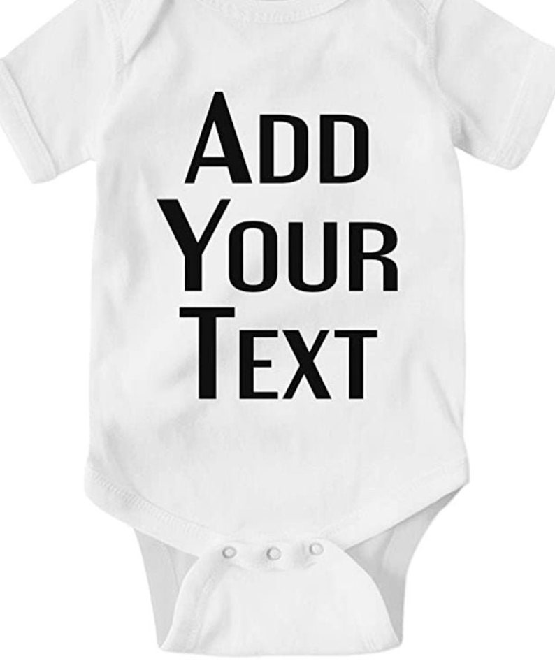 Custom Bodysuits Bodysuit Onesies Clothes Newborn Baby gift Custom Onesie Add your text here custom Bodysuit Baby shower gift