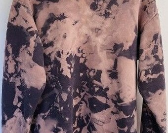 oversized bleached sweatshirt