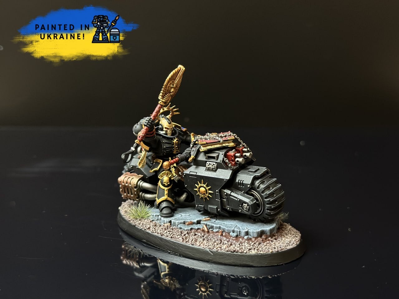 Primaris Chaplain on Bike - Etsy
