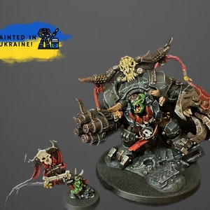 Warhammer 40k Ork Ghazghkull Thraka Resin/Finecast Painted