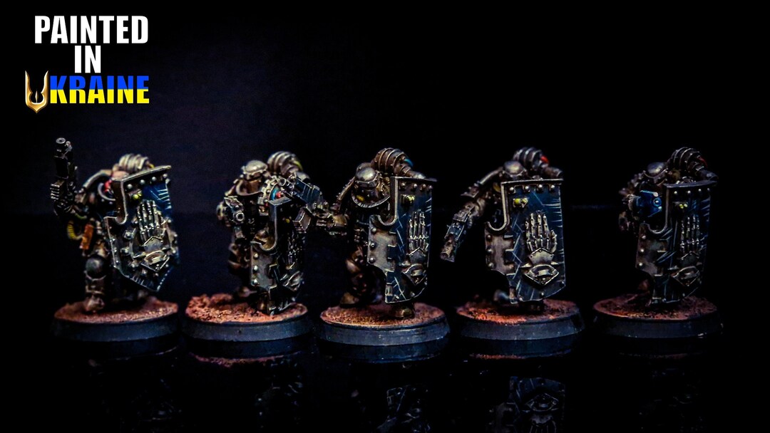 Iron Hands Medusan Immortals Etsy