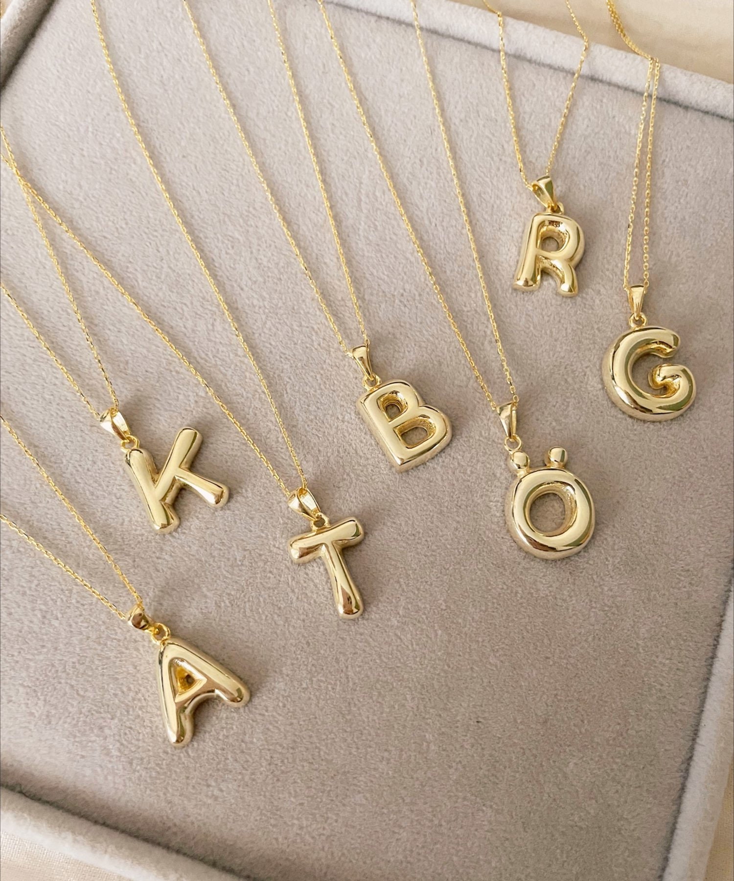 Solid Back Single Drip Bubble Letters Pendant Necklaces For Men Women Gold  Color AAAA Cubic Zircon Hip Hop Jewelry - AliExpress