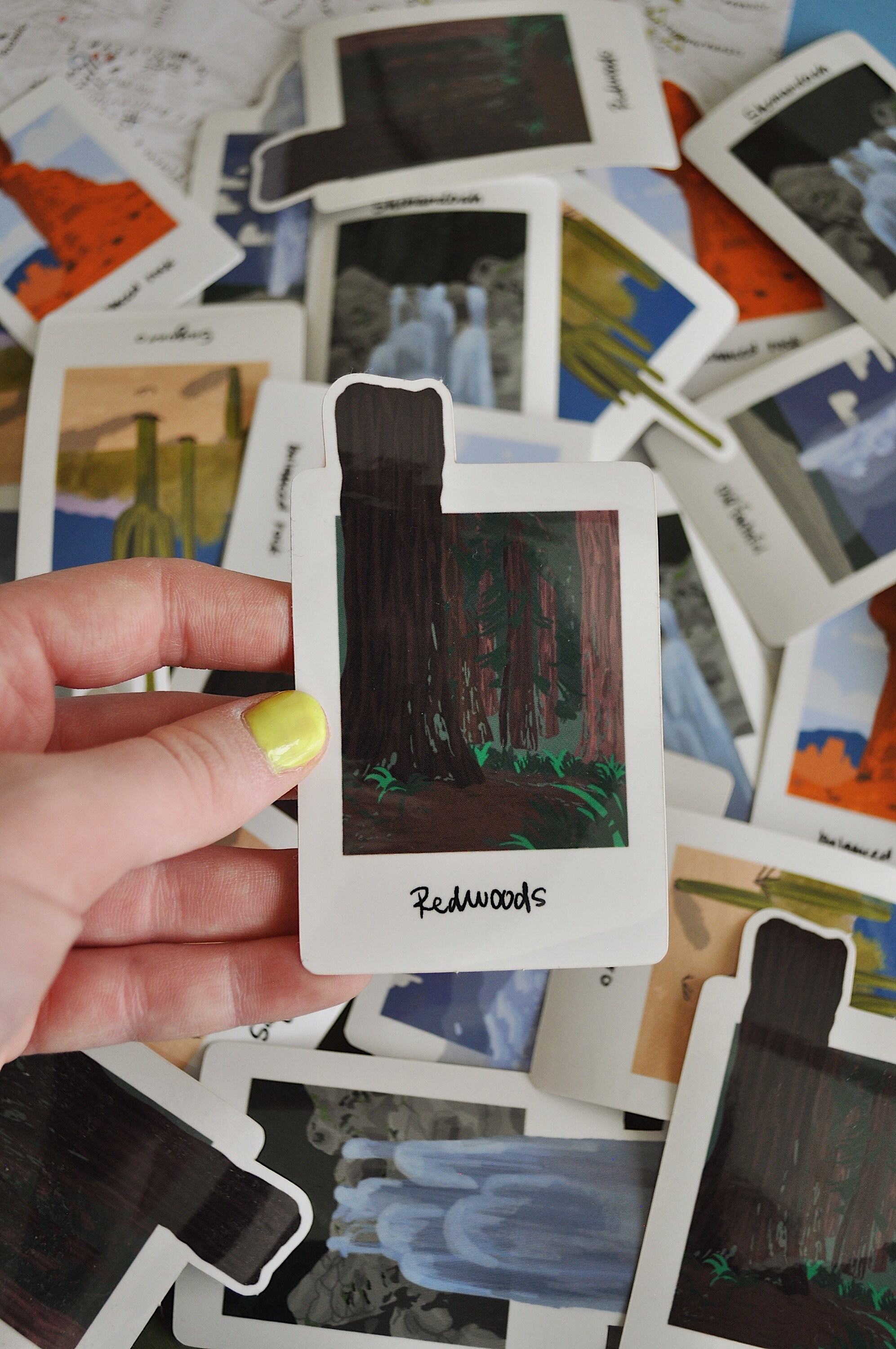 National Parks Vinyl Sticker Pack - Etsy