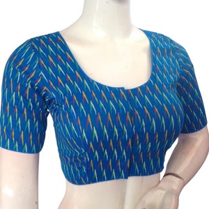 Indian Saree Bouse, Cotton Readymade blouse, Trendy Saree Choli top USA