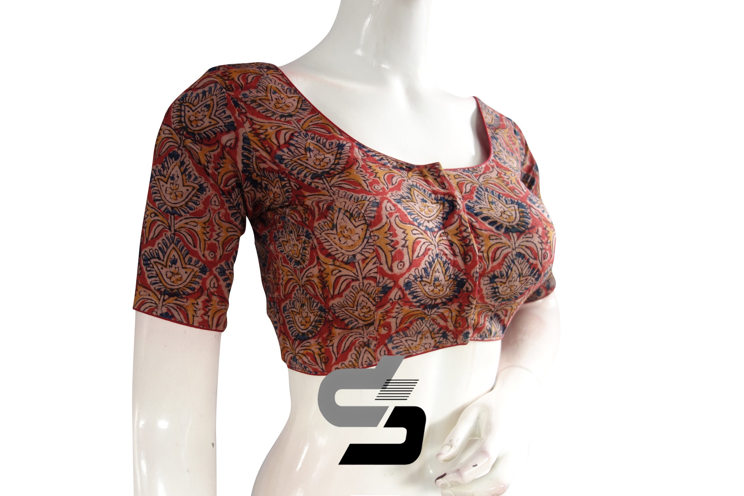 Buy readymade kalamkari blouses online deals