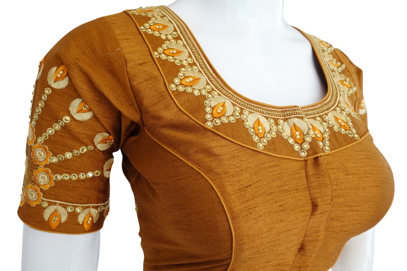 Designer Embroidered Readymade saree blouse Indian Readymade blouse,Bridal blouse Crop top