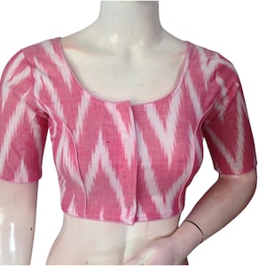 Cotton Saree Blouse: Readymade Classic Indian Top