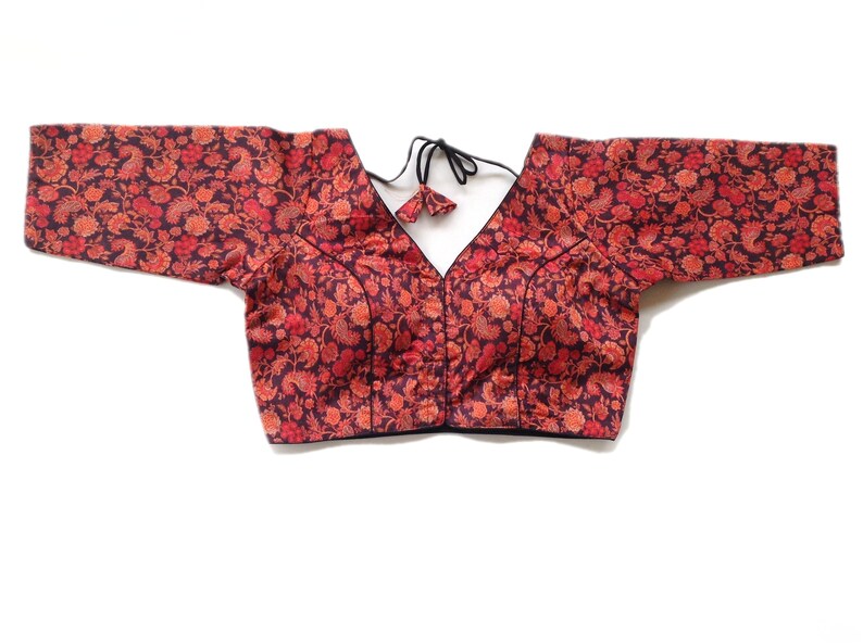 v neck readymade blouse