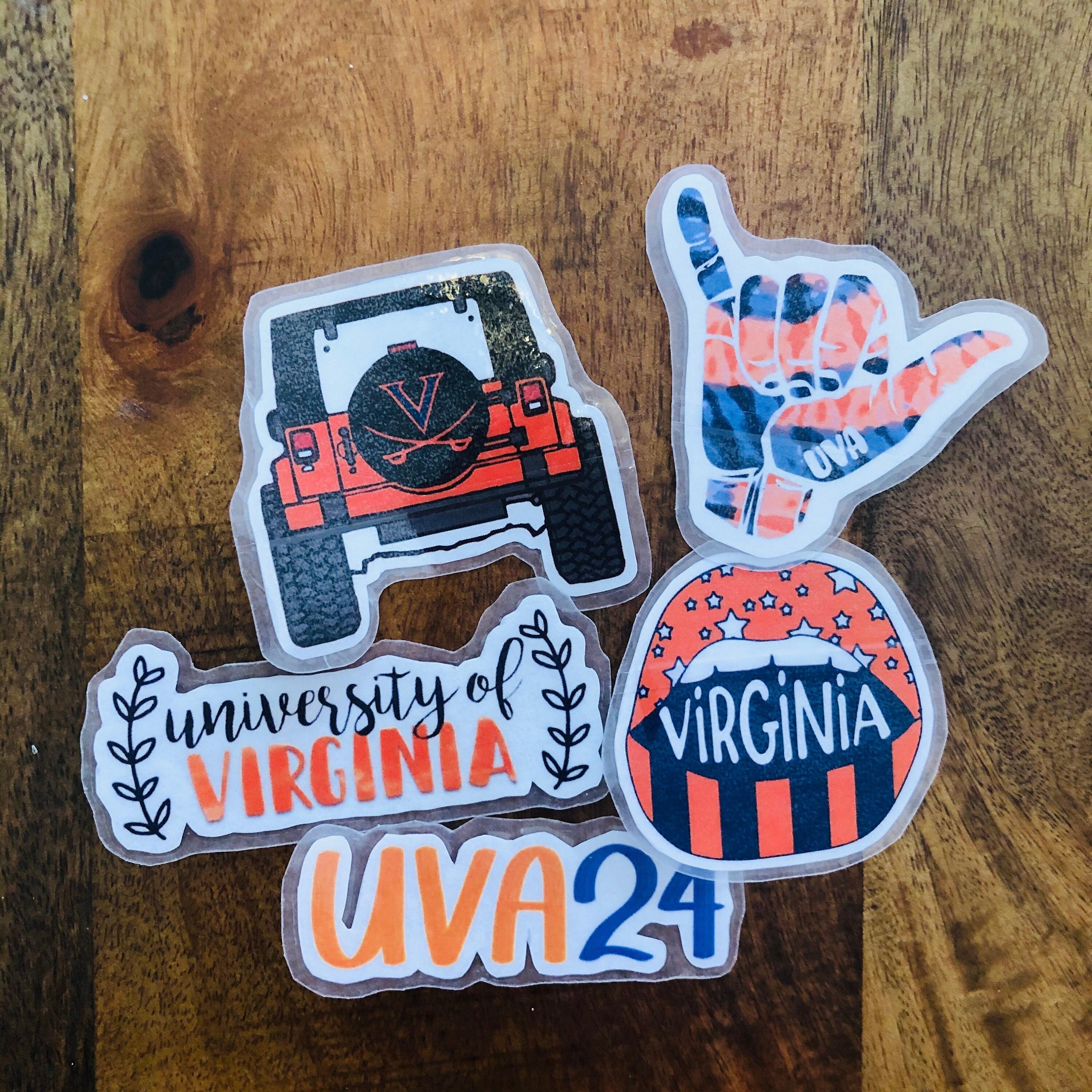 Customizable Made To Order College Sticker Set Etsy