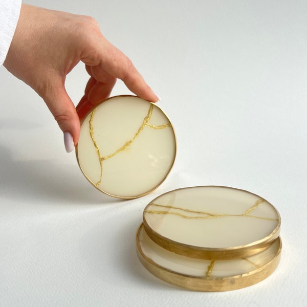 Kintsugi Coaster - Etsy