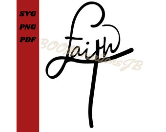 Faith Cross svg