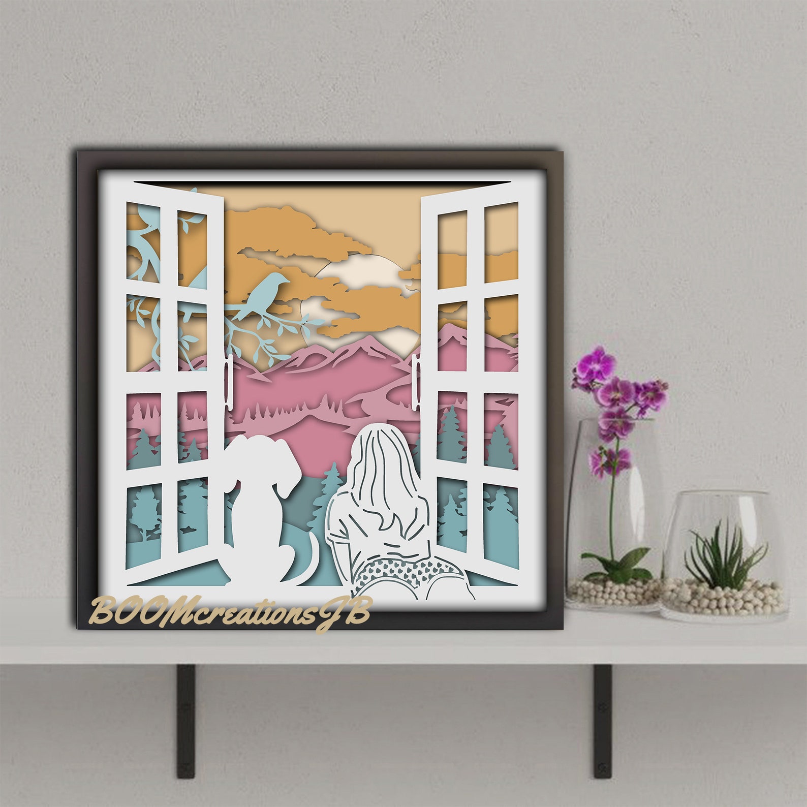 Shadow Box Svg | Etsy UK