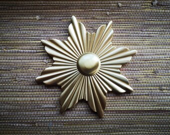 BRASS ART DECO DROP HANDLES DOOR OR DRAWER PULL CUPBOARD FURNITURE KNOBS