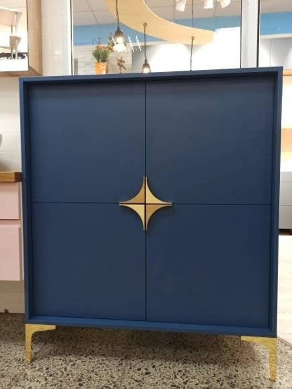 Gold Curved Triangle Shaped Cabinet Pull Geometric Drawer Gold Curved Triangle Shaped Cabinet, Ikea Cabinet Pulls Golden