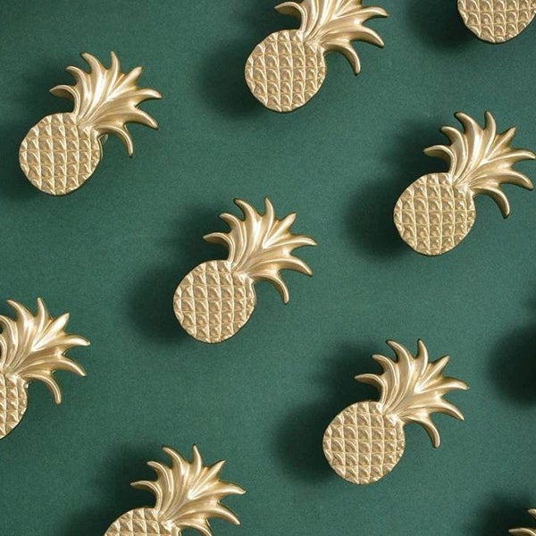 Pineapple Drawer Pulls Etsy