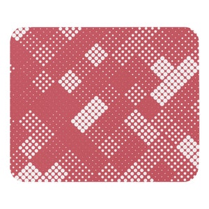 Abstract Art Pointillism Pixilated Optical Illusion Mouse pad