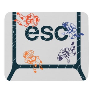 Escape to Space Mouse pad