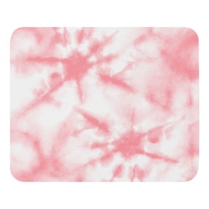 Pink Tie-Dye Mouse pad