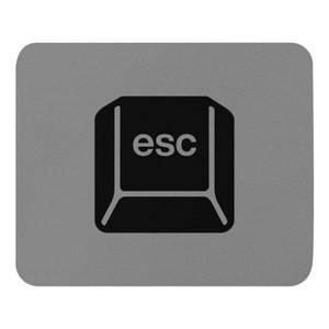 ESC Button Mouse pad