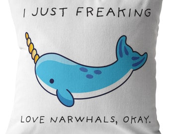 narwhal pillow pet