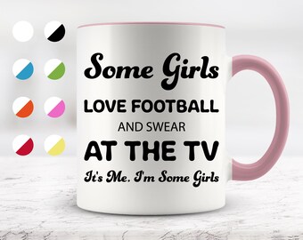 Girls Love Football Etsy