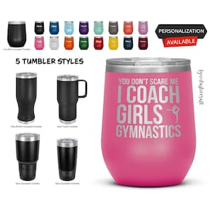 Non mi spaventi, alleno le ragazze, ginnastica, salterino, allenatore di ginnastica, regalo per allenatore, regalo per allenatore, allenatore di ginnastica, regalo di ginnastica