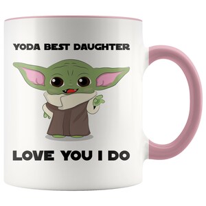 Yoda Best Daughter Love You I Do Tasse, 225 g Becher. Bild 8