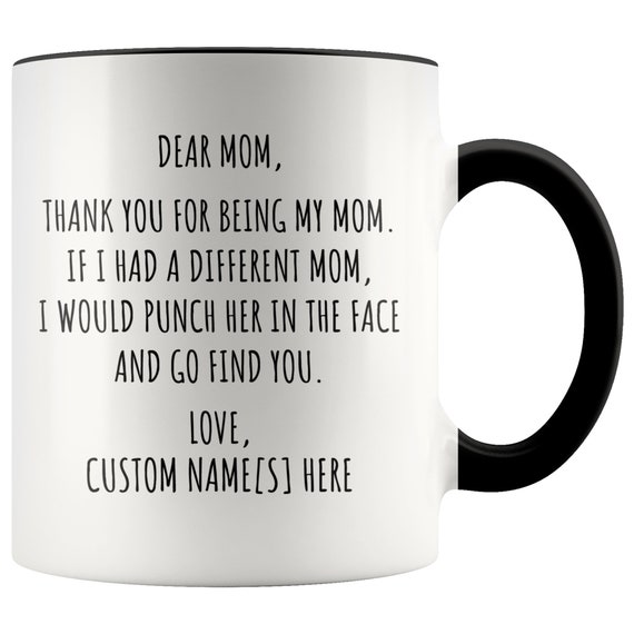 Mother And Daughter Best Friend For Life Mug - Accent Mug - Custom Clipart  To My Mom Mug From Daughter Little Girl
