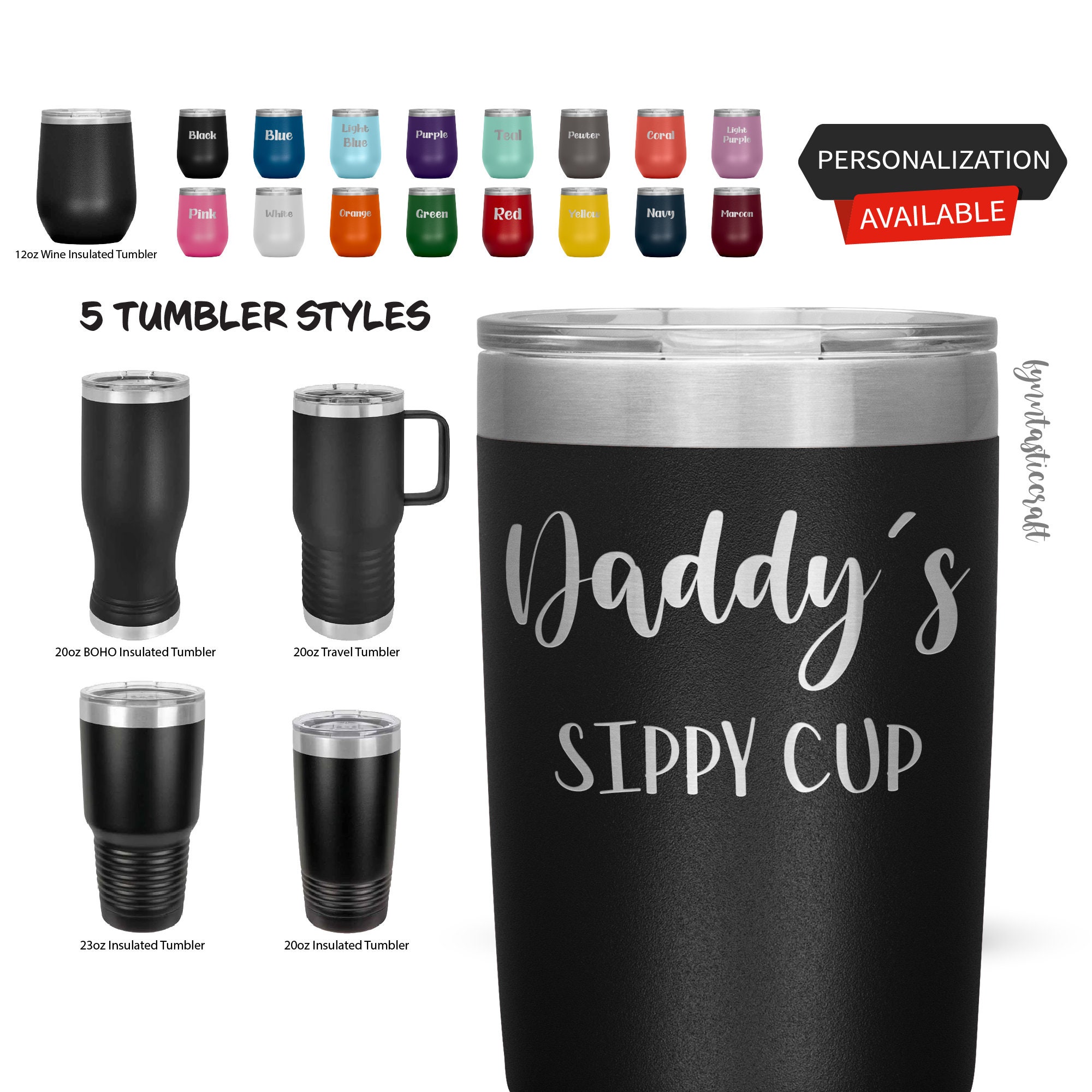Personalized Insulated Wine Tumbler Wine Sippy Cup With Multifunctional  Lid, Wine Tumbler, Wine in a Cup, Date Night Cups, Spill Proof 