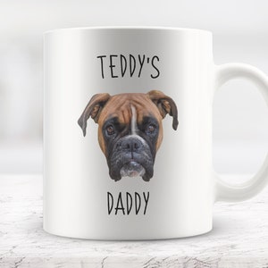 Personalized Dog Mug /Dog Face Mug / Custom Dog Mug / Dog Mom Mug / Dog Dad Mug / Gift Idea for Dog Lovers / Dog Lover Coffee Mu / Pet Mug