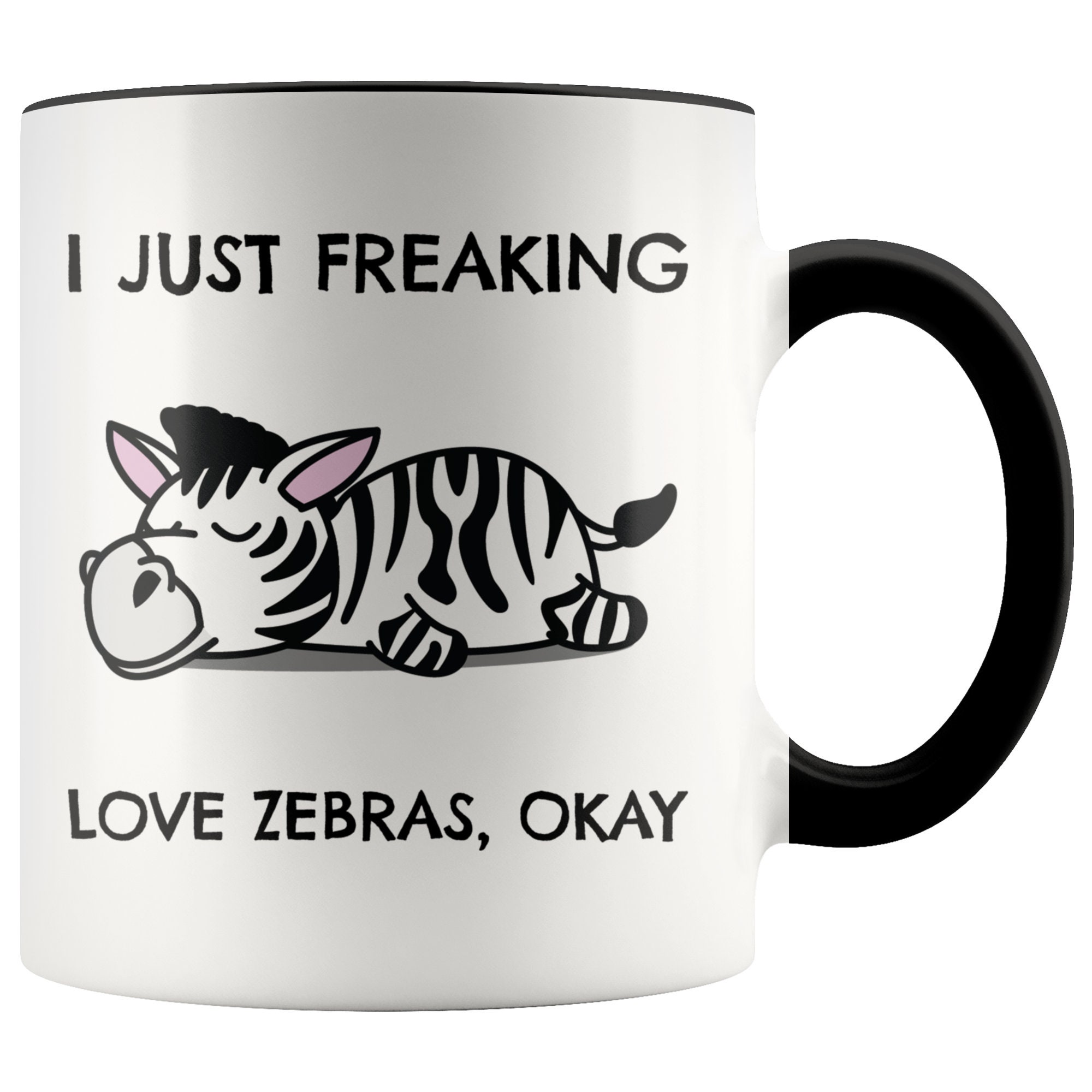 Zebra Mug | Cute Animal Ceramic Travel Mugs | Coffee Lovers Cup | Zebras  Design | Great Novelty Gift…See more Zebra Mug | Cute Animal Ceramic Travel