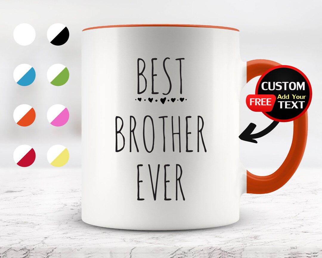 Best Brother Ever Mug Funny Brother Mug Funny Mug for Etsy