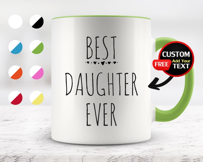 Best Daughter Ever Mug Funny Daughter Mug Funny Mug for Etsy