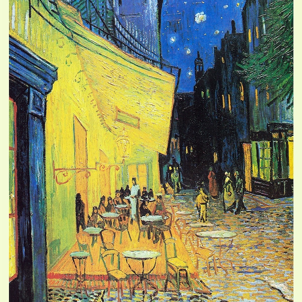 1,014-piece Jigsaw puzzle for Adults: Vincent van Gogh's Café Terrace at Night