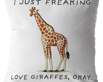Just A Girl Who Loves Giraffes Gifts For Women Just A Girl Who Loves Giraffes Cute & Funny Fluffy Womens Throw Pillow 16x16 Multicolor Just A Girl Who Loves Giraffes Gifts For Women Just A Girl Who Loves Giraffes Cute & Funny Fluffy Womens Throw Pillow 16x16 Multicolor
