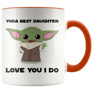 Yoda Best Daughter Love You I Do Tasse, 225 g Becher. Bild 7