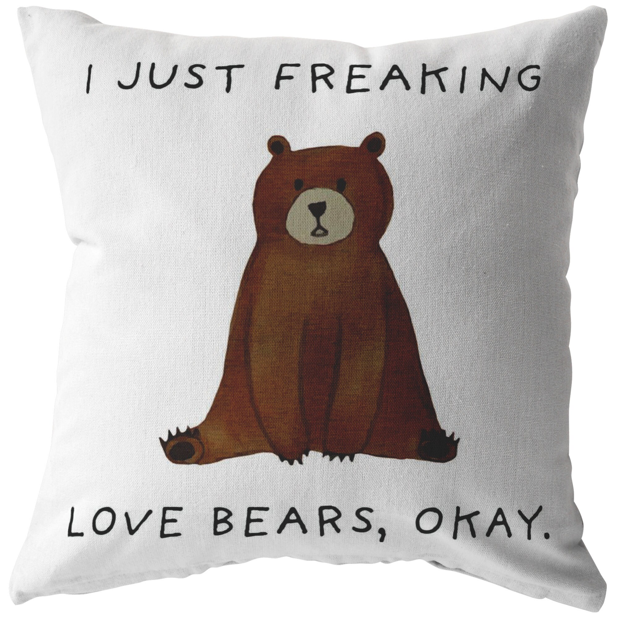 bear shaped pillow