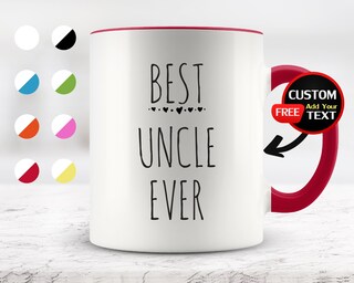 Tazza Regalo Per Zio - "This Guy Has The Best Niece" - Tazza Da Caffè In Ceramica, Idea Compleanno Natale