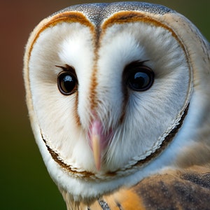 1,000 Piece Jigsaw Puzzle for Adults: common barn owl tyto albahead close up Pz 072