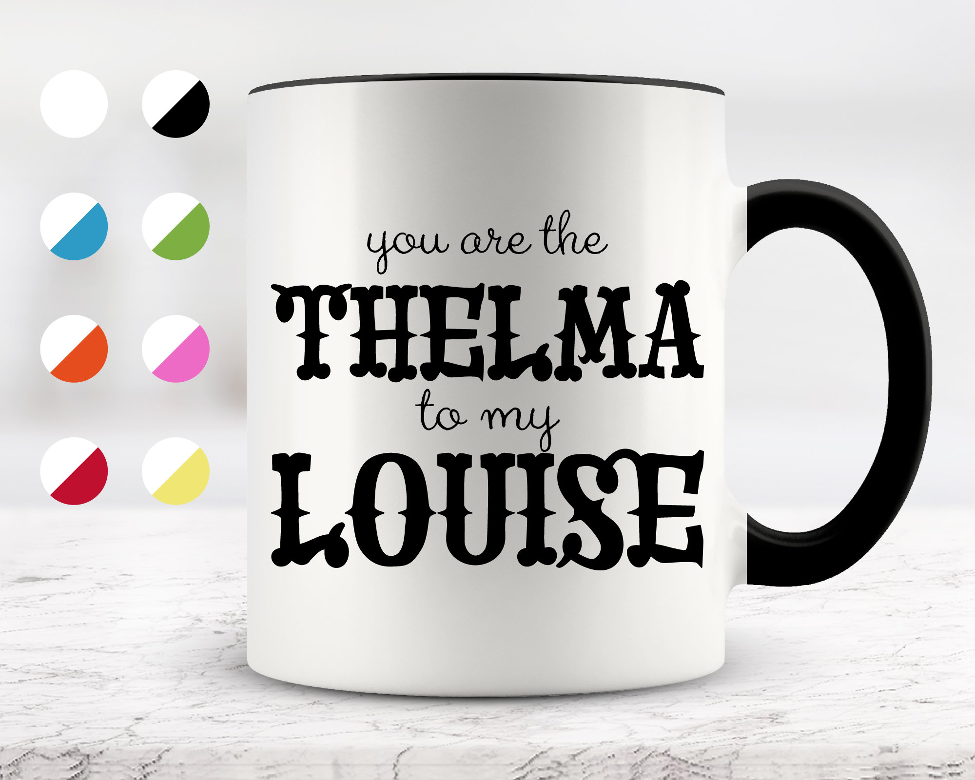 Thelma and Louise Gifts Flask- Bourbon Cowgirl Black