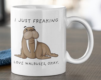 Funny Walrus Shot Glass Cute Walrus Gift Walrus Lover - Etsy